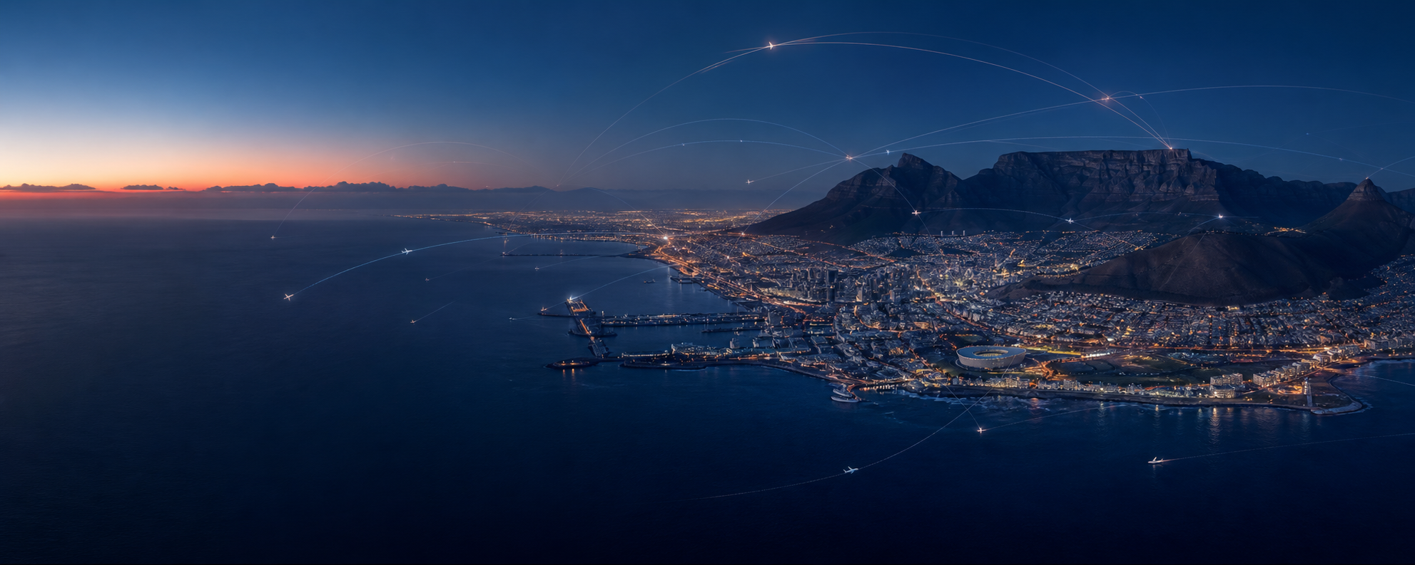 Cape Town connected to the world